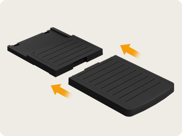 UDPATIO Oversized Pool Lounge Chairs Set of 2, Waterproof Resin Pool Chaise Lounges with Armrests and Cup Holder Tray, 5 Level Adjustable Backrest, for Poolsode, Lawn, Beach, Backyard