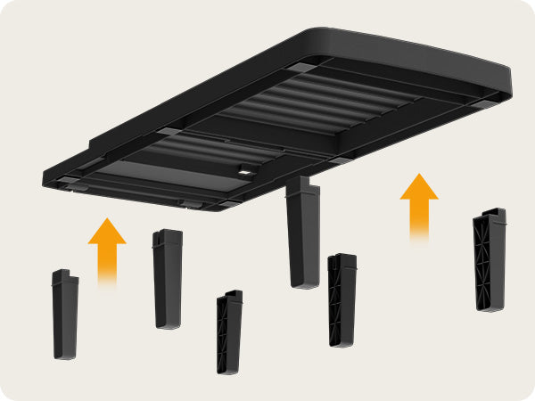 UDPATIO Oversized Pool Lounge Chairs Set of 2, Waterproof Resin Pool Chaise Lounges with Armrests and Cup Holder Tray, 5 Level Adjustable Backrest, for Poolsode, Lawn, Beach, Backyard