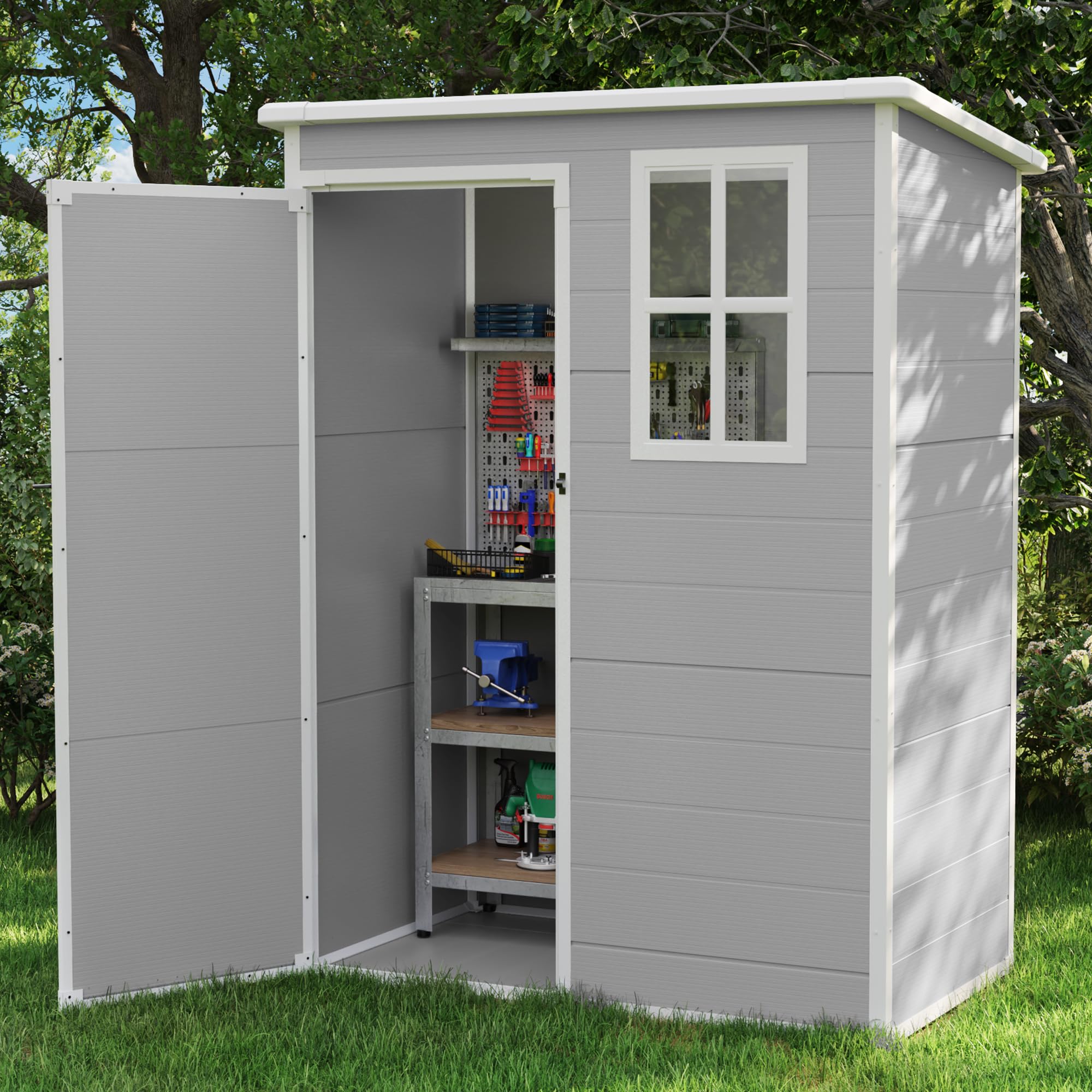 B0CR63VHD2 Outdoor Storage Shed