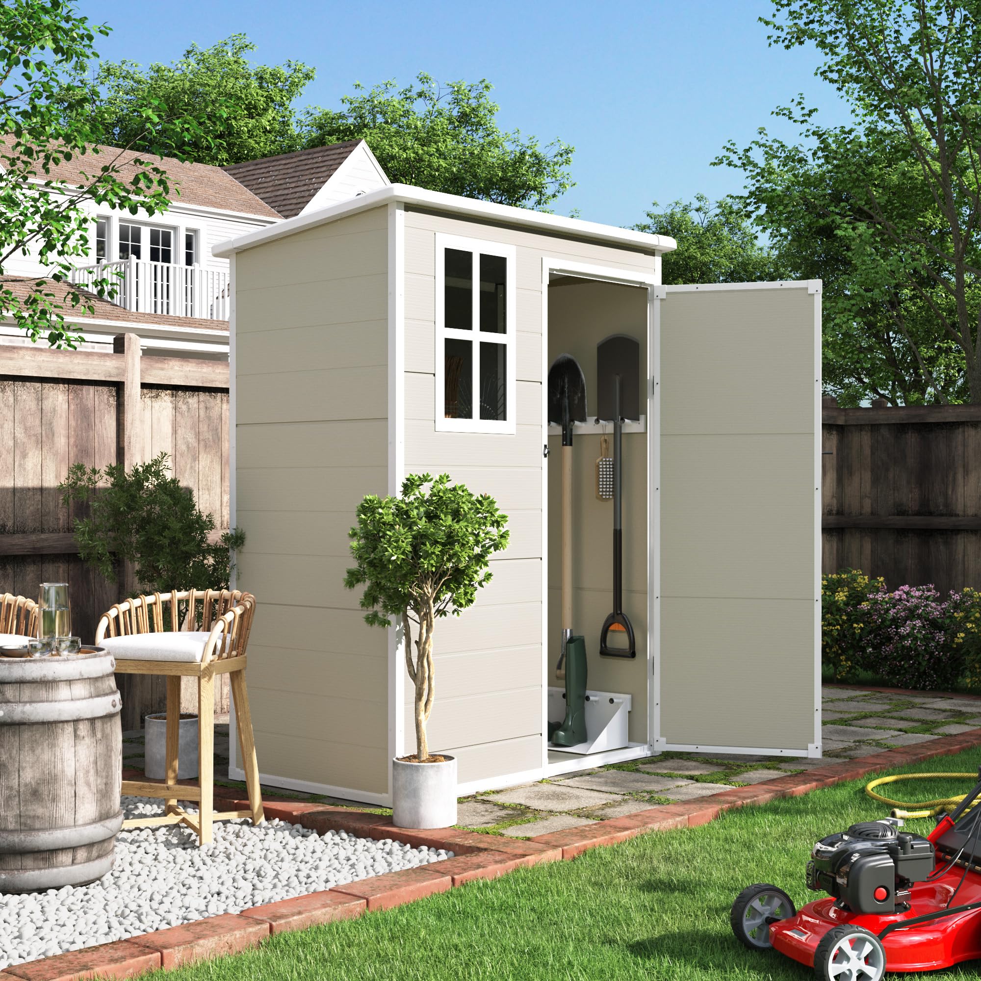 B0CR63VHD2 Outdoor Storage Shed