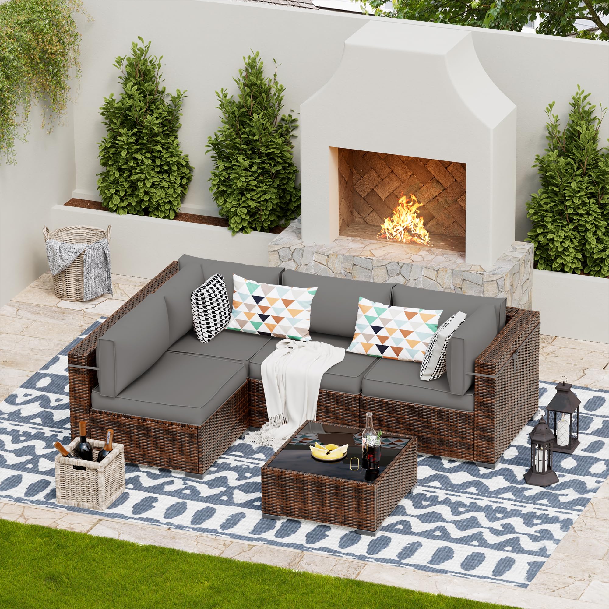 B0D78MDX45 UDPATIO Patio Furniture Sets