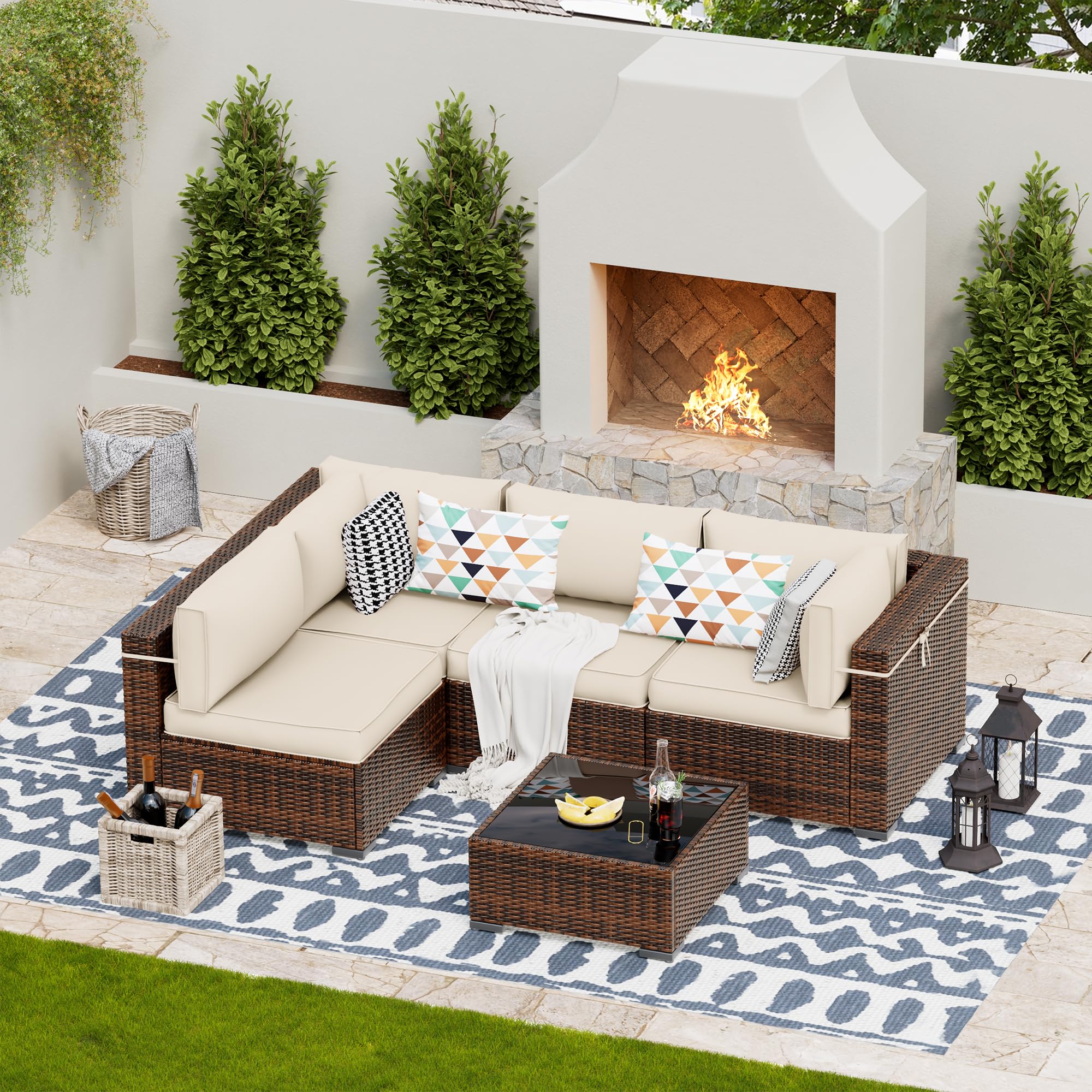 B0D78MDX45 UDPATIO Patio Furniture Sets