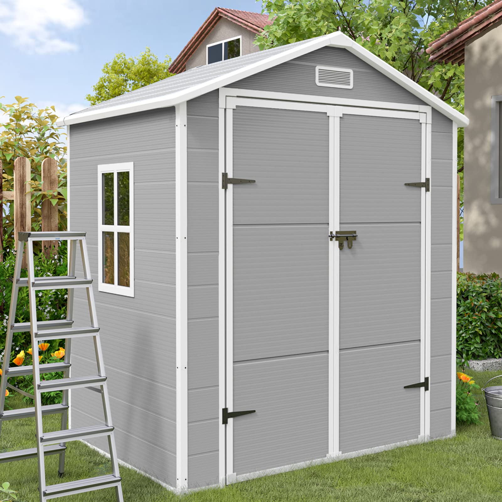 B0CR63VHD2 Outdoor Storage Shed