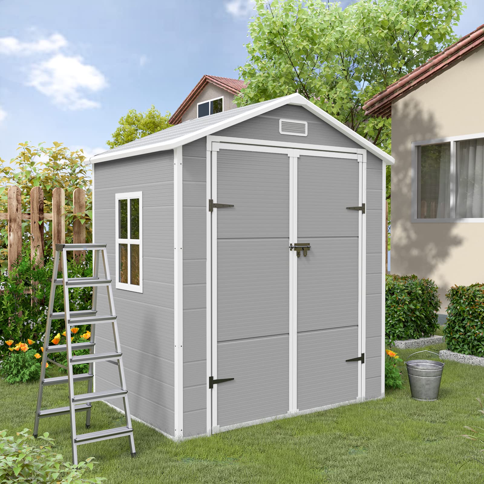 B0CR63VHD2 Outdoor Storage Shed