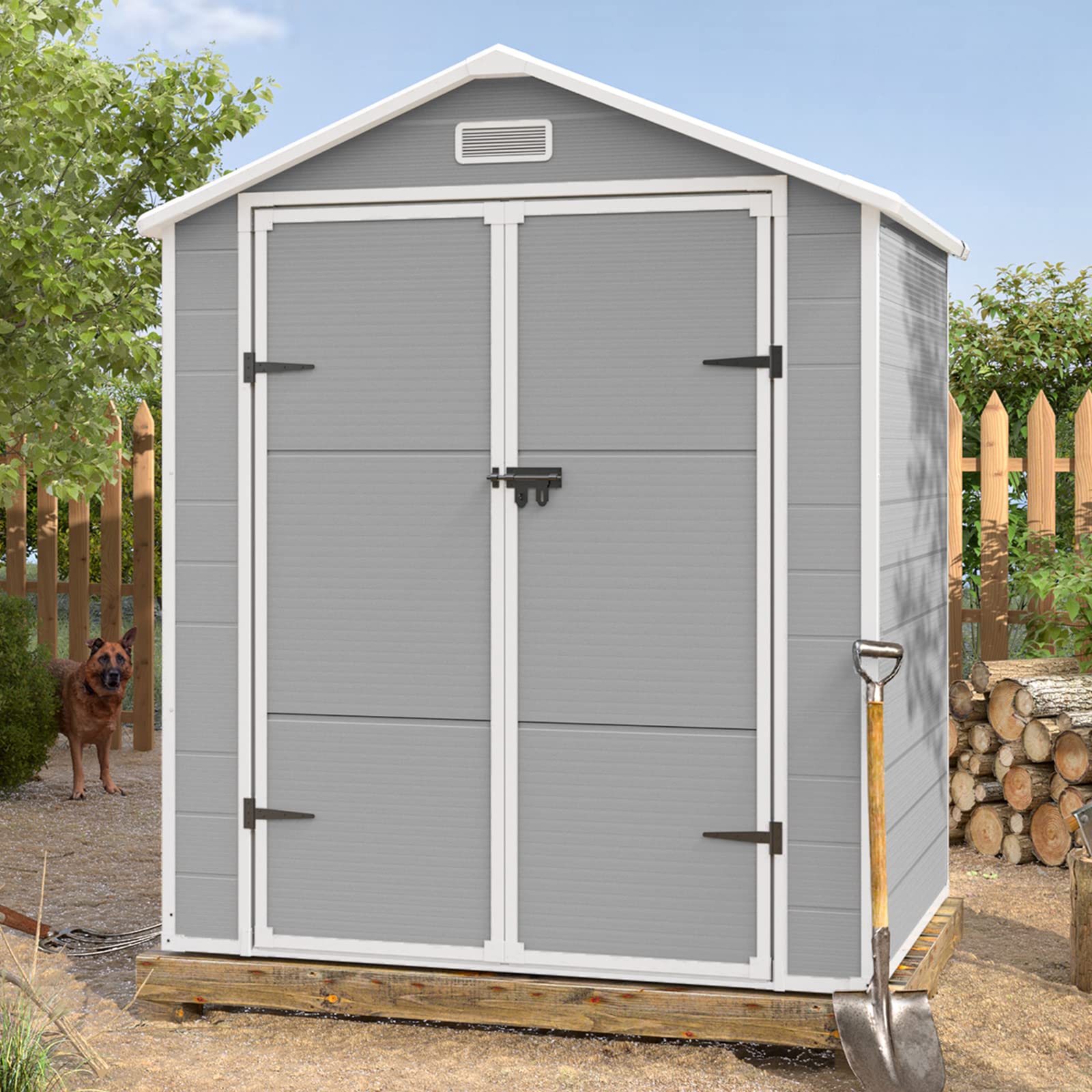 B0CR63VHD2 Outdoor Storage Shed