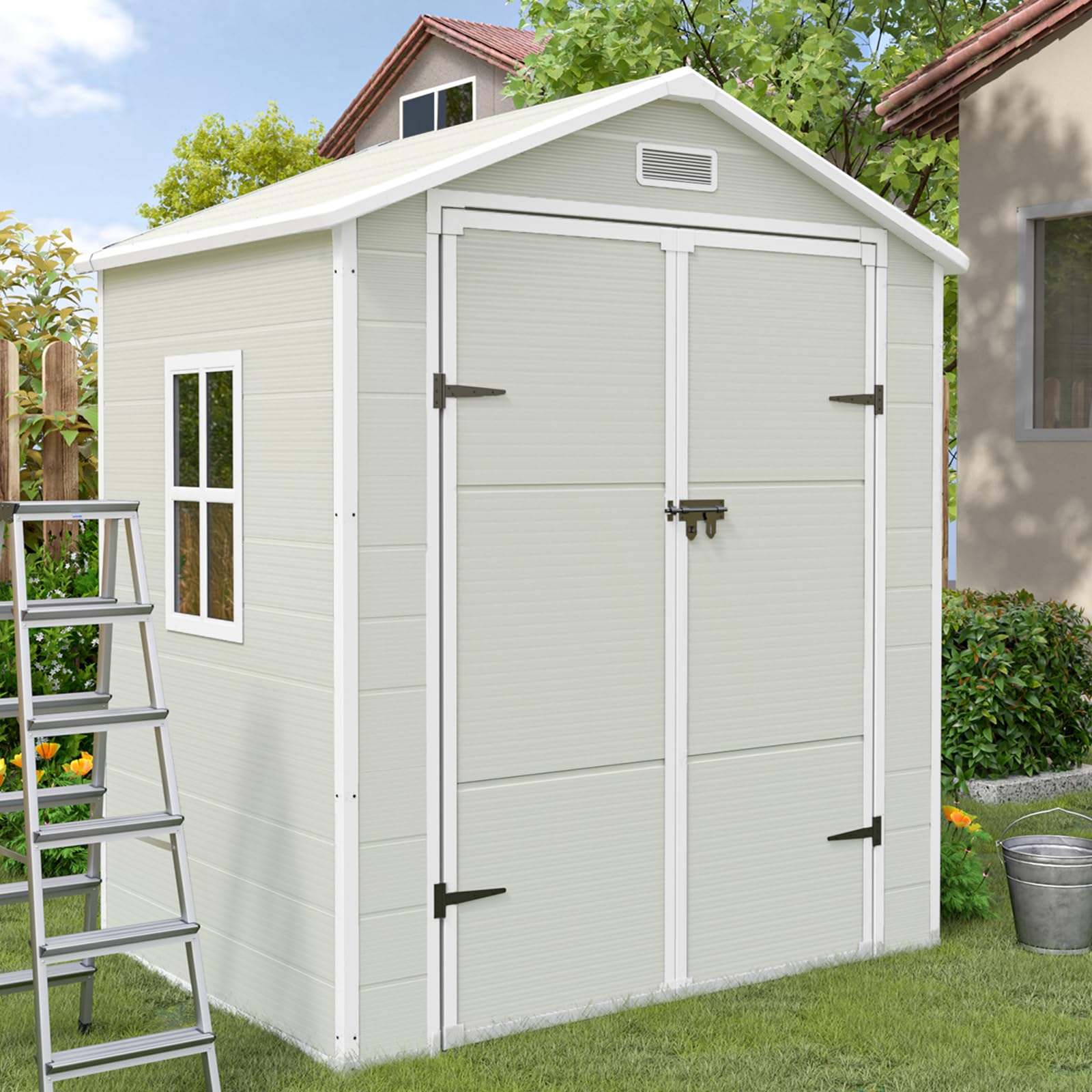 B0CR63VHD2 Outdoor Storage Shed