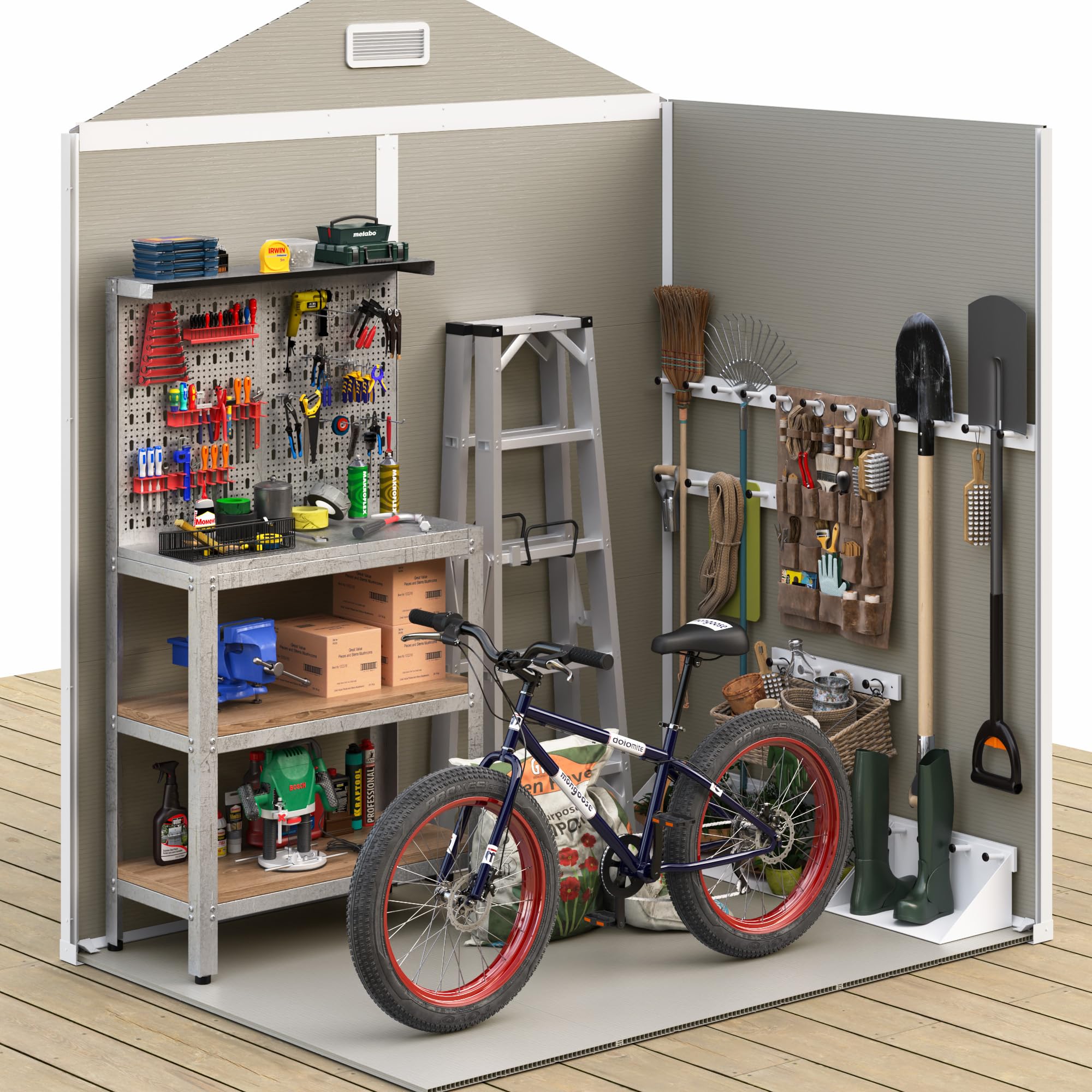 B0CR63VHD2 Outdoor Storage Shed