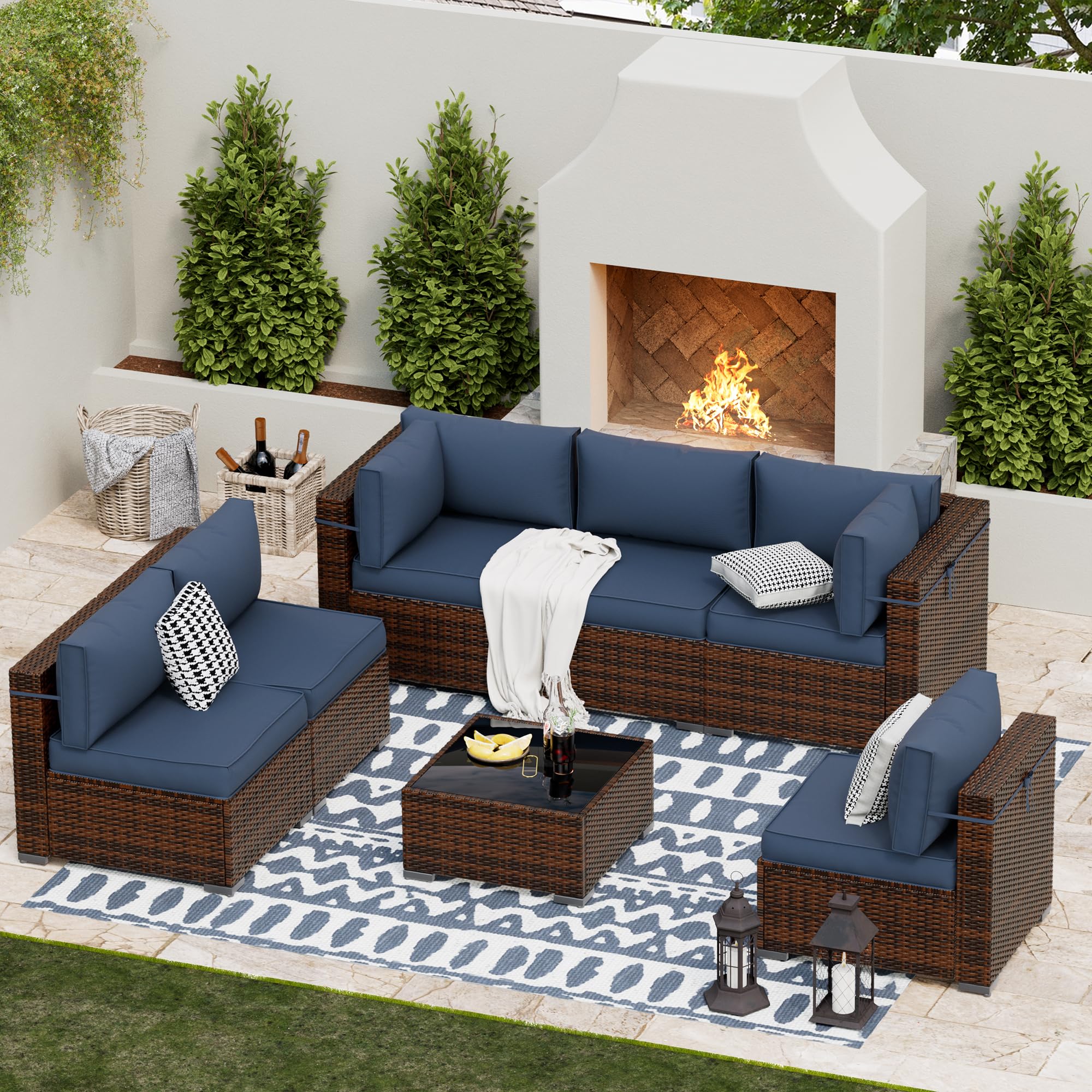 B0D78MDX45 UDPATIO Patio Furniture Sets