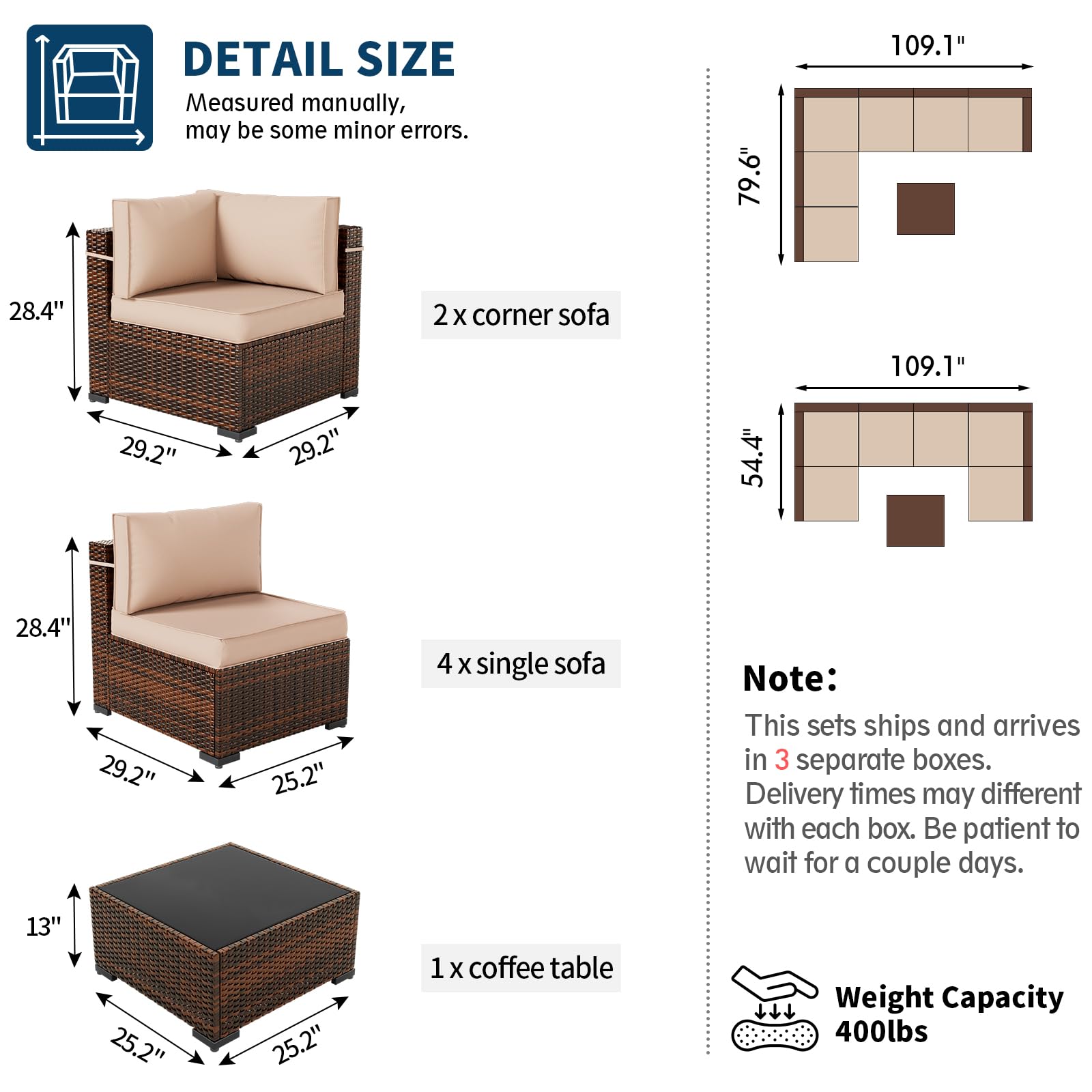 B0D78MDX45 UDPATIO Patio Furniture Sets