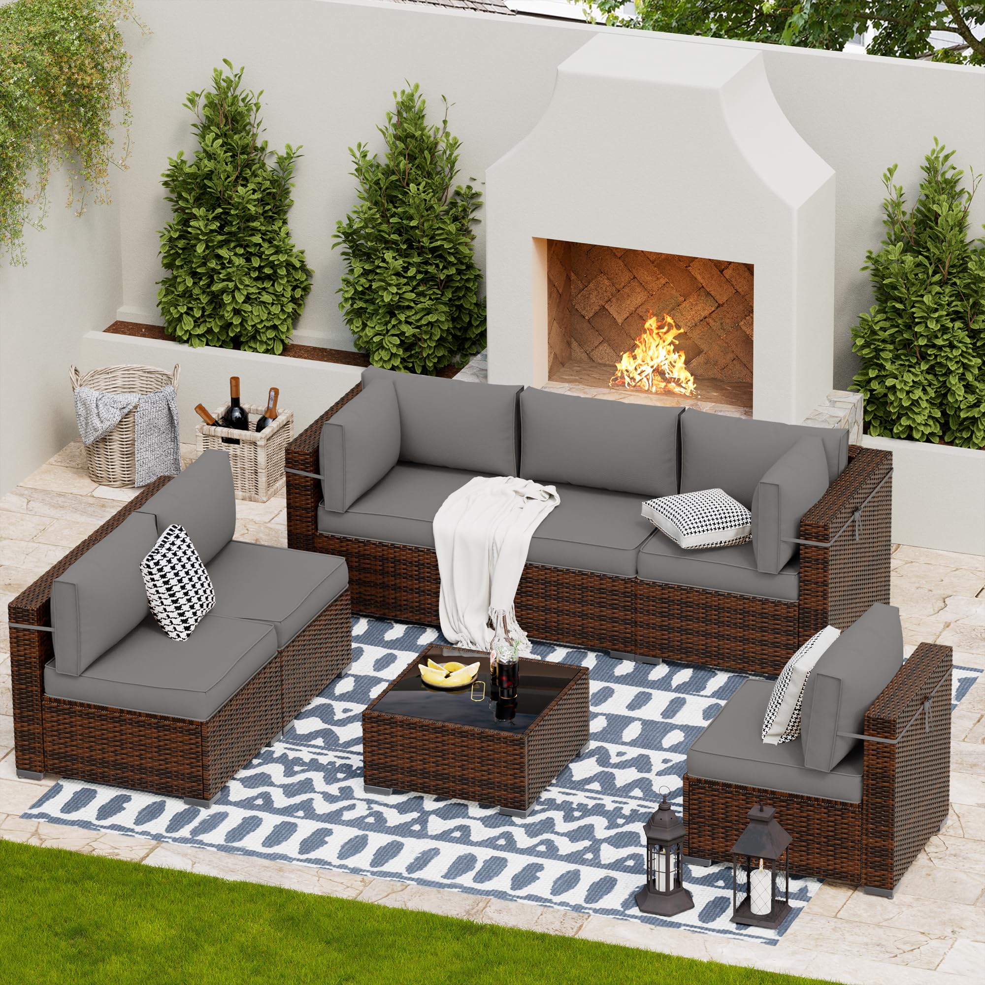 B0D78MDX45 UDPATIO Patio Furniture Sets