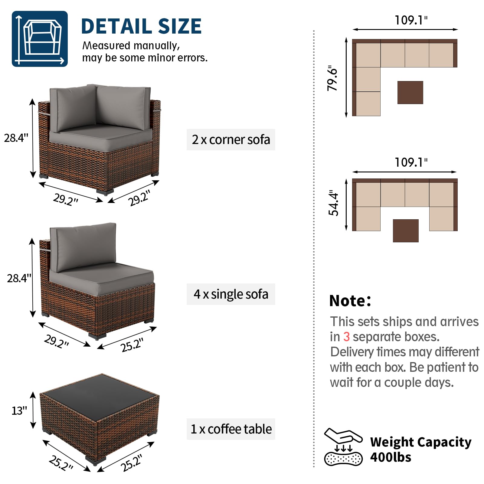 B0D78MDX45 UDPATIO Patio Furniture Sets