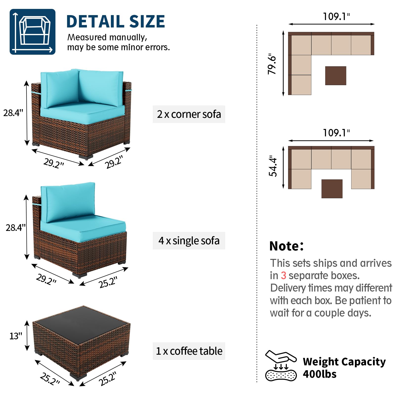 B0D78MDX45 UDPATIO Patio Furniture Sets