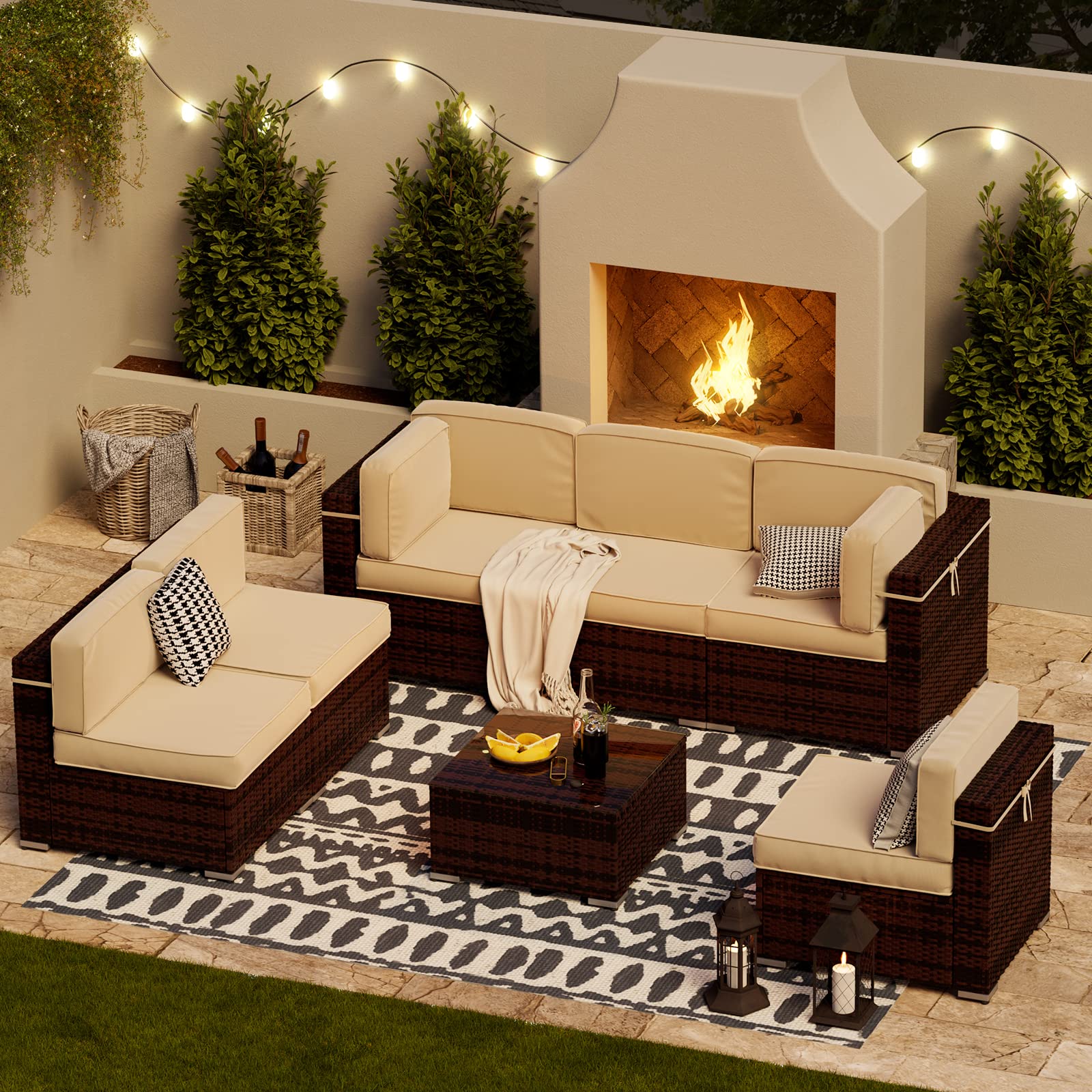 B0D78MDX45 UDPATIO Patio Furniture Sets