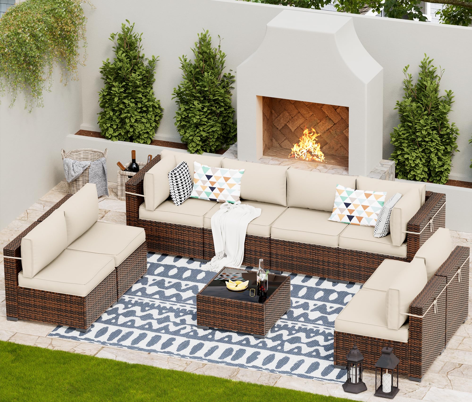 B0D78MDX45 UDPATIO Patio Furniture Sets