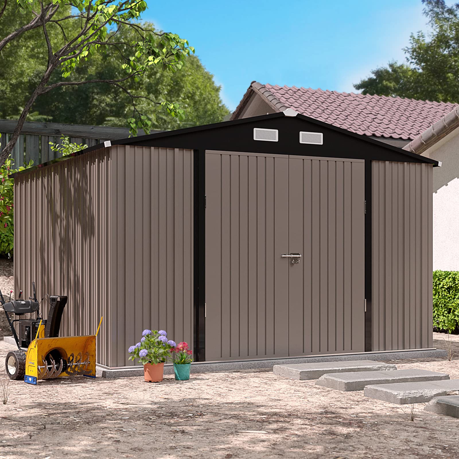 B09NHRS968 Outdoor Storage Shed