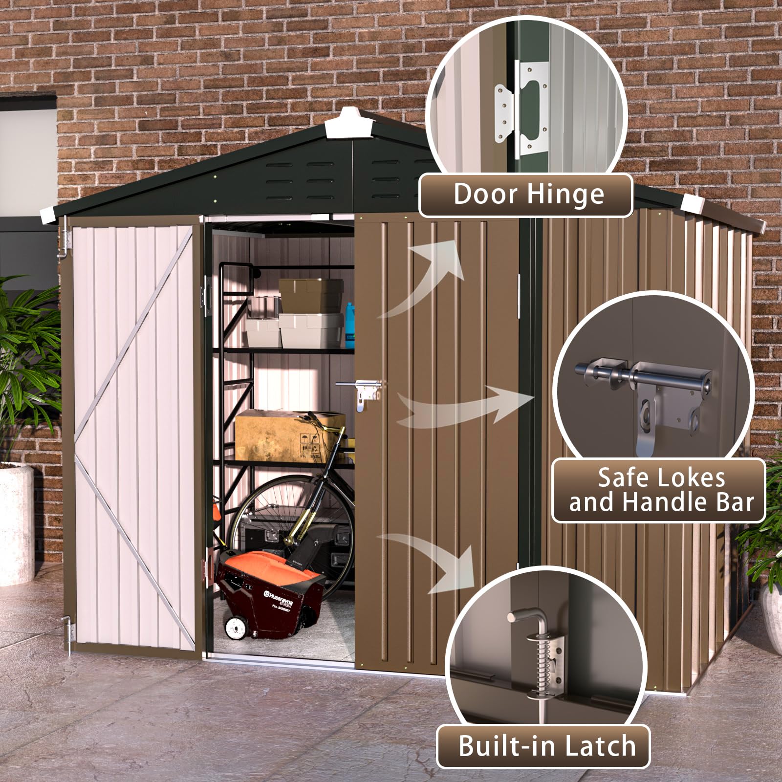 B09NHRS968 Outdoor Storage Shed