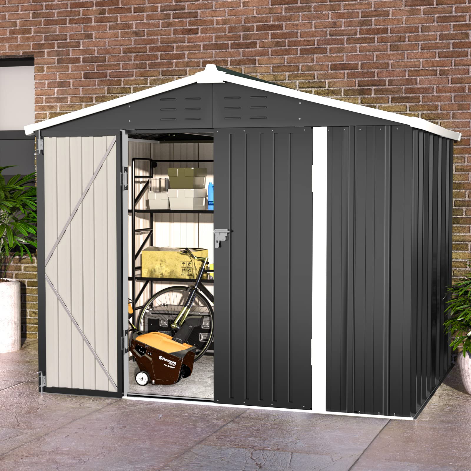 B09NHRS968 Outdoor Storage Shed