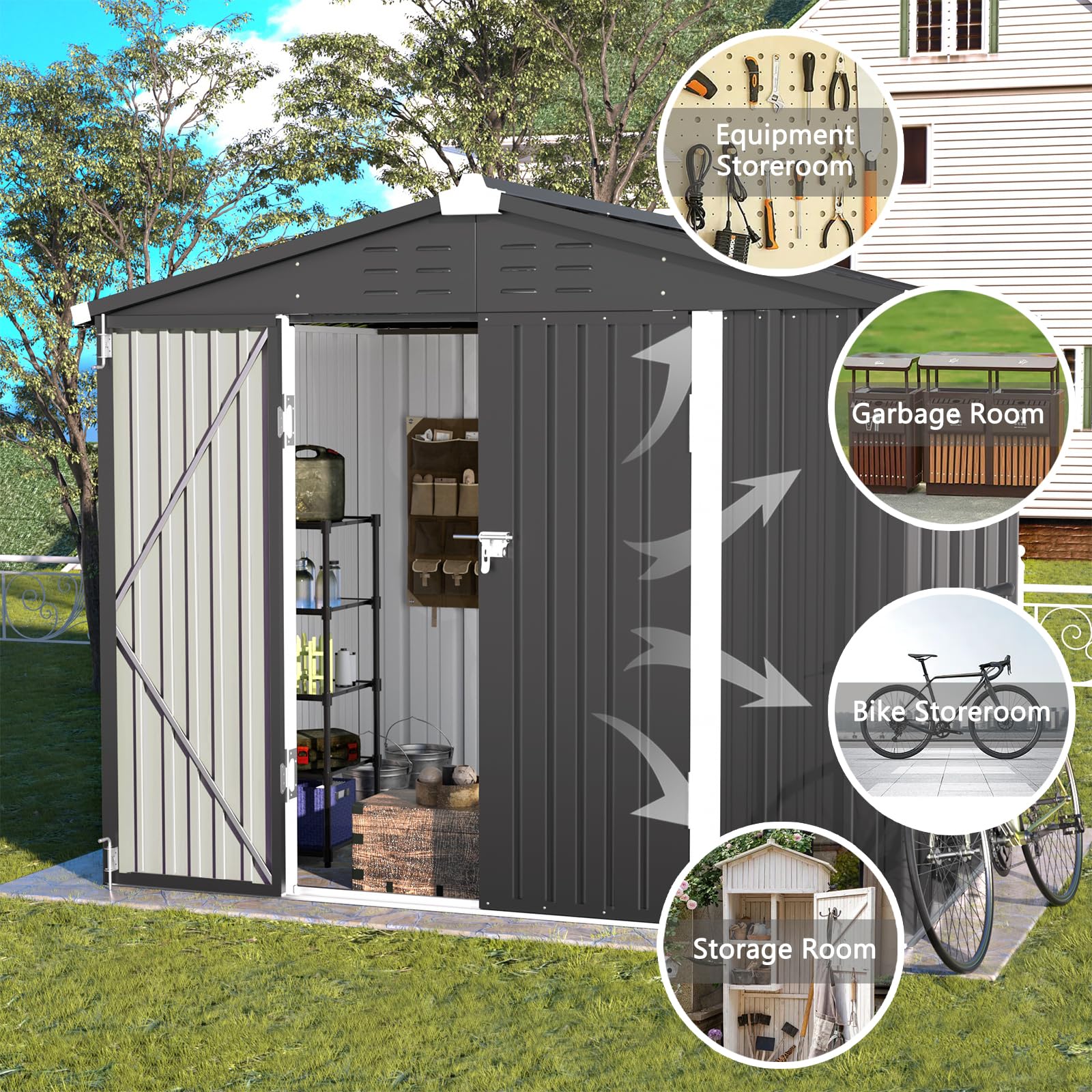 B09NHRS968 Outdoor Storage Shed