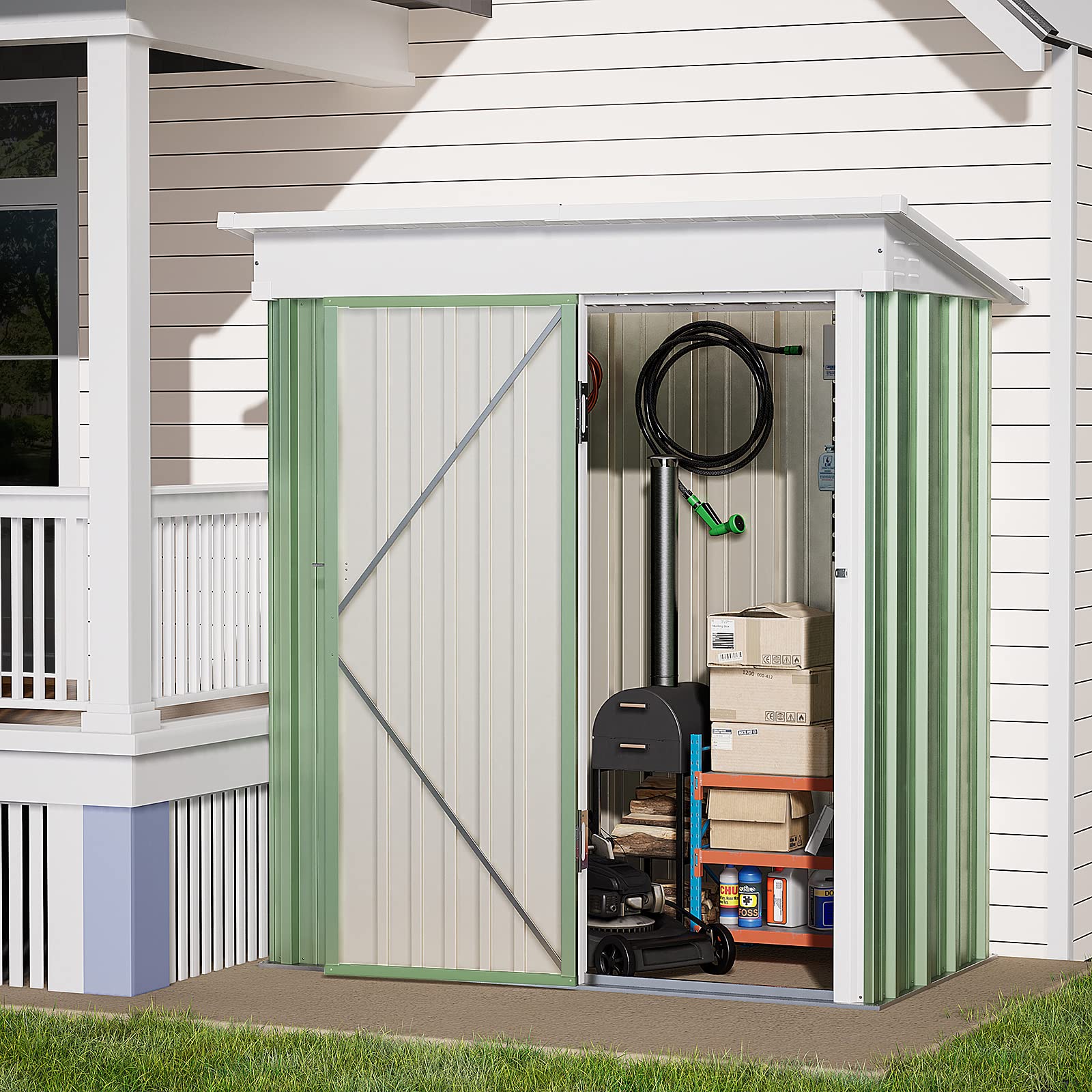 B09NHRS968 Outdoor Storage Shed