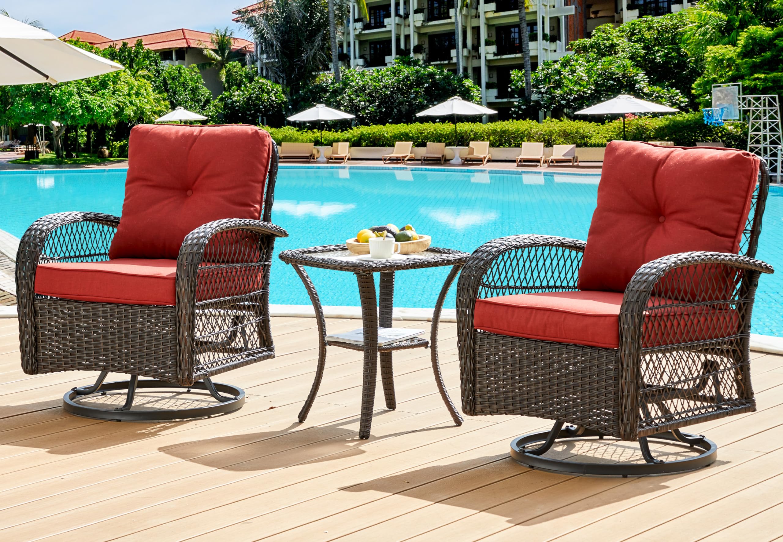 B0C1S3W8JC 3 Pieces Patio Furniture Set